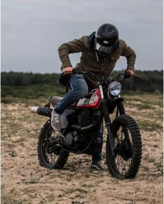 RIDING CULTURE TAPERED SLIM MEN LIGHT BLUE