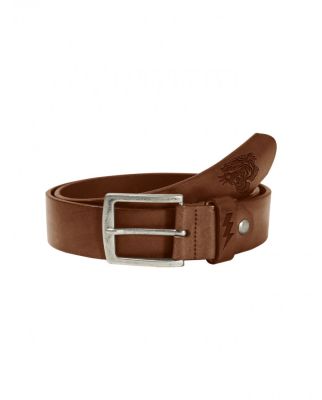 JOHN DOE LEATHER BELT TIGER